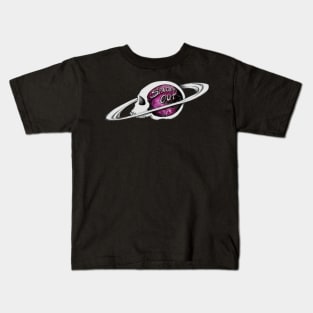 Spaced Out- Pink Kids T-Shirt